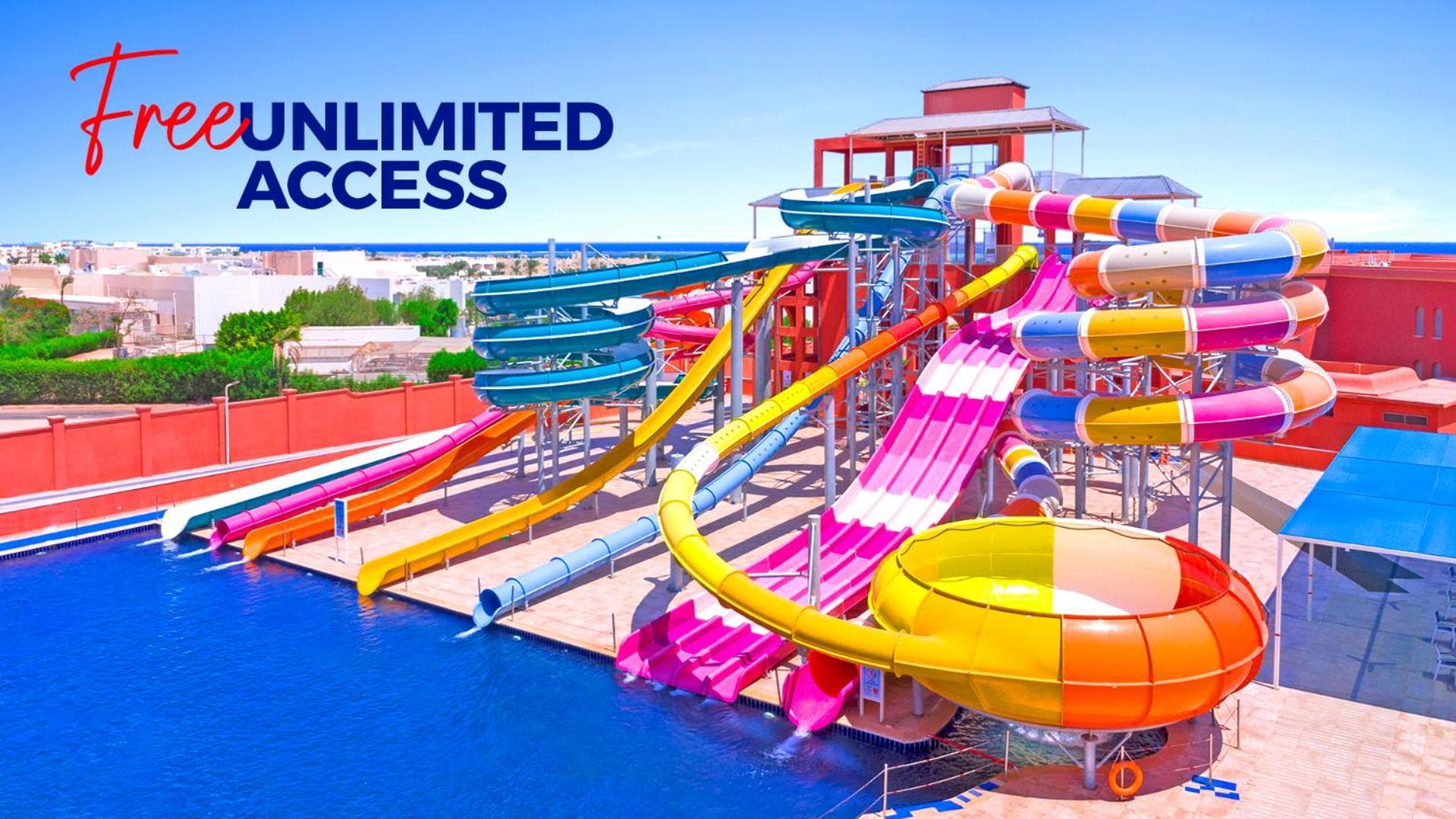 Pickalbatros Laguna Club Resort Sharm El Sheikh מראה חיצוני תמונה Splash the Sun Water Park