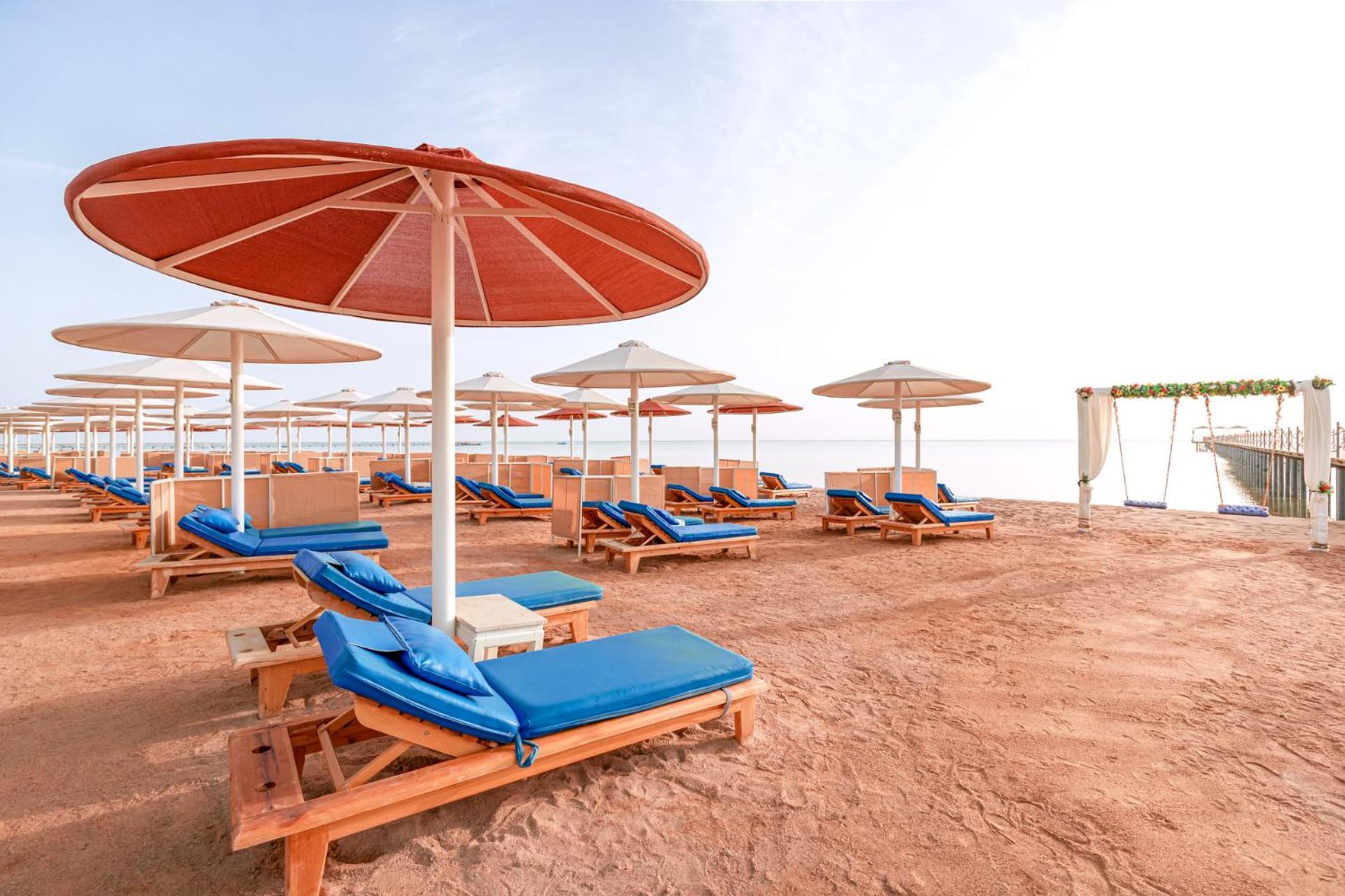 Pickalbatros Laguna Club Resort Sharm El Sheikh מראה חיצוני תמונה Beach at the Grand Hotel